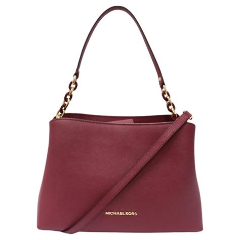 Sofia Large Saffiano Leather Satchel 